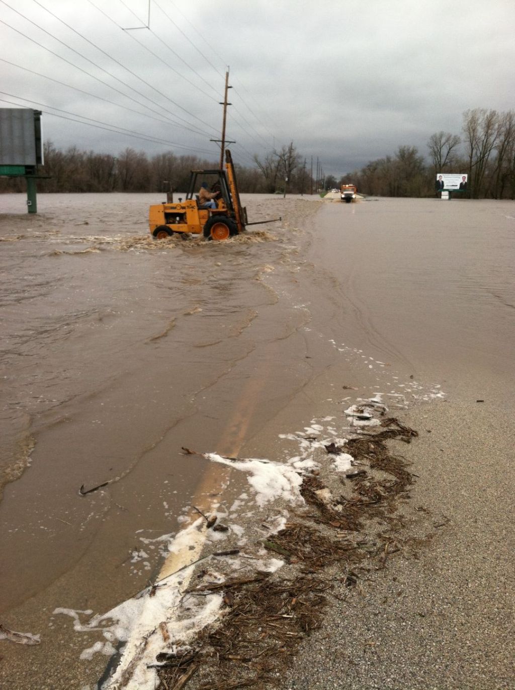 Illinois 84 under water by Colona